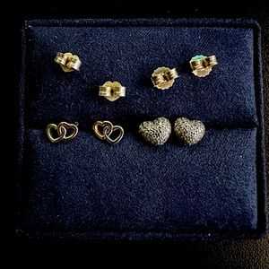 Pandora 925 silver earrings set of two